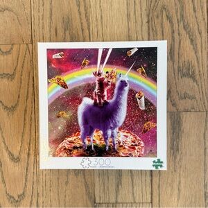 Buffalo Games James Booker Laser Llama Kitty Jigsaw Puzzle 300 Piece